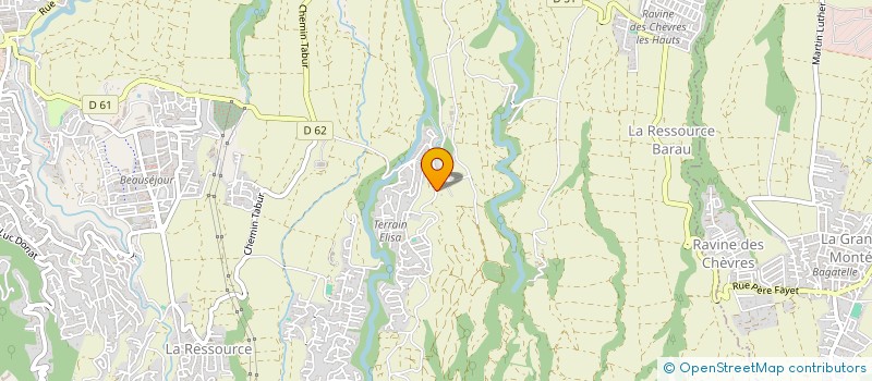 localisation de l'entreprise MONSIEUR SYLVIO JEAN ERIC SEUSSE  SAINTE-MARIE