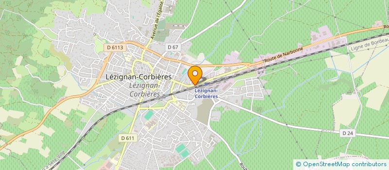 localisation de l'entreprise MONSIEUR SYLVIO LORIER à LEZIGNAN-CORBIERES