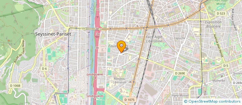 localisation de l'entreprise MONSIEUR SYLVIO MESSINA à GRENOBLE