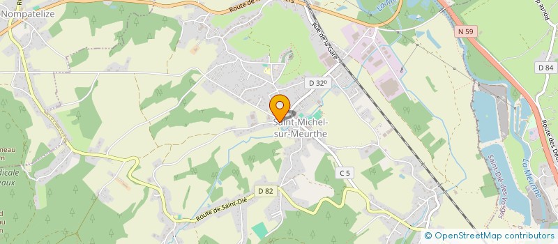 localisation de l'entreprise MONSIEUR SYLVIO RAINIS à SAINT-MICHEL-SUR-MEURTHE