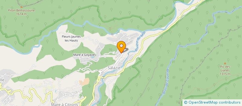 localisation de l'entreprise MONSIEUR SYLVIO SAUTRON  SALAZIE