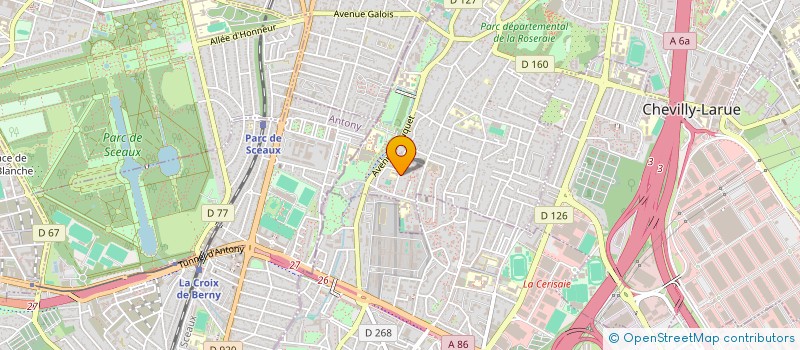 localisation de l'entreprise MONSIEUR SYLVIO ZOU  L'HAY-LES-ROSES