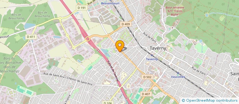 localisation de l'entreprise MONSIEUR SYLWESTER LUCZAK à TAVERNY