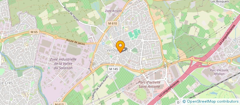 localisation de l'entreprise MONSIEUR SYMEON MOTTE à VENDARGUES