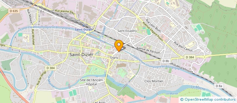 localisation de l'entreprise MONSIEUR SYNALY TARZANI DIOMANDE à SAINT-DIZIER