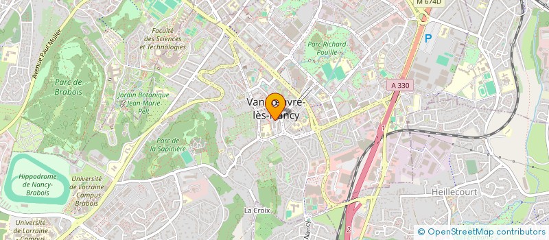 localisation de l'entreprise MONSIEUR SYNER RAMA  VANDUVRE-LES-NANCY