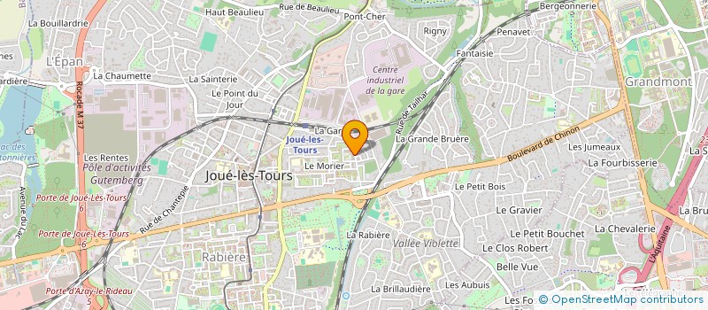 localisation de l'entreprise MONSIEUR SYPHAX ITIM  JOUE-LES-TOURS