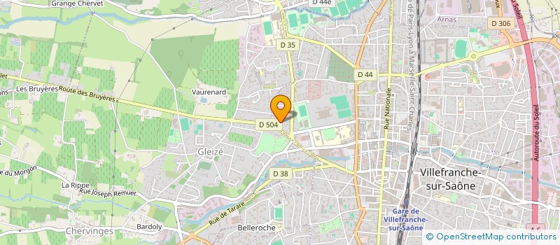 localisation de l'entreprise MONSIEUR SYPHAX MADJI  VILLEFRANCHE-SUR-SAONE