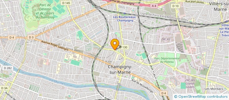 localisation de l'entreprise MONSIEUR SYPHAX MERAH à CHAMPIGNY-SUR-MARNE