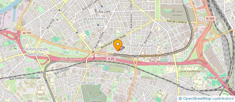 localisation de l'entreprise MONSIEUR SYPHAX SI HADDI à LILLE