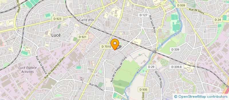 localisation de l'entreprise MONSIEUR SYRIL LETELLIER  CHARTRES