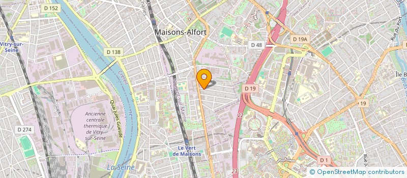 localisation de l'entreprise MONSIEUR SYSOUK PHOUNSAVATH  MAISONS-ALFORT