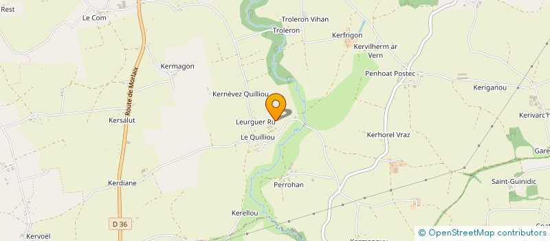 localisation de l'entreprise MONSIEUR SYTZE ALTENA  PLONEVEZ-DU-FAOU