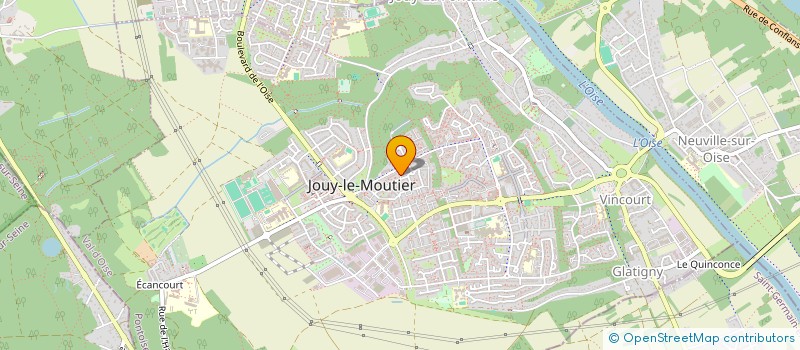 localisation de l'entreprise MONSIEUR SYULEYMAN RIMOV  JOUY-LE-MOUTIER