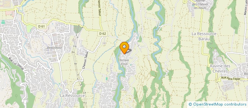 localisation de l'entreprise MONSIEUR SYVEN NAZE  SAINTE-MARIE