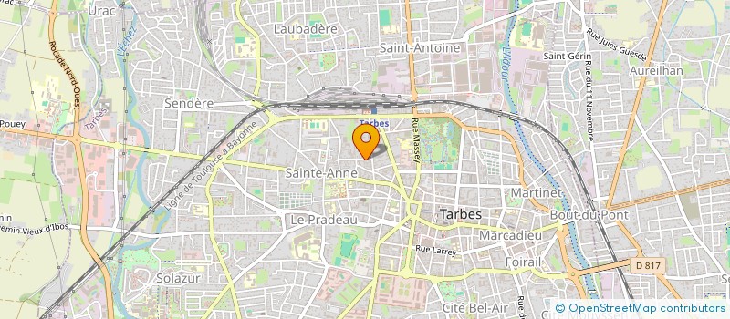 localisation de l'entreprise MONSIEUR SYWAN KAYAMARE  TARBES