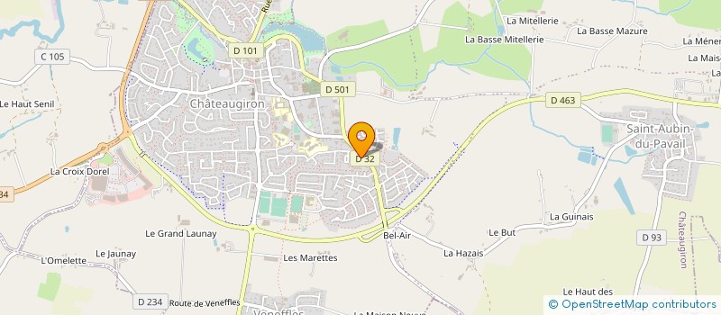 localisation de l'entreprise MONSIEUR SZABOLCS KONTRA  CHATEAUGIRON