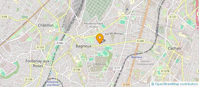 localisation de l'entreprise MONSIEUR SZABOLCS VARI à BAGNEUX
