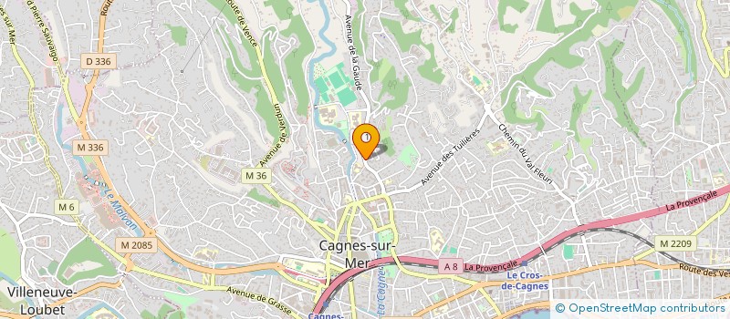 localisation de l'entreprise MONSIEUR SZCZEPAN KACZOR à CAGNES-SUR-MER
