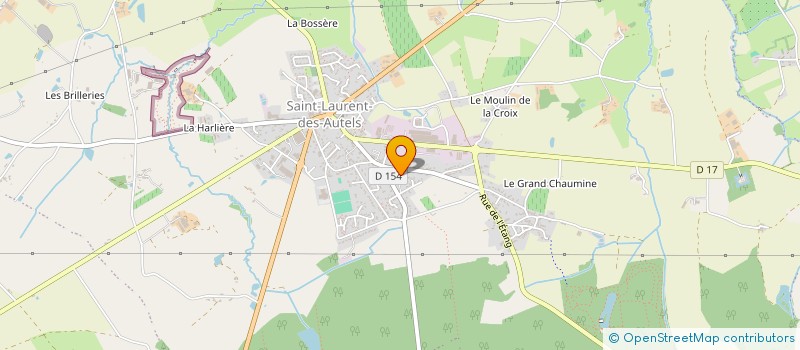 localisation de l'entreprise MONSIEUR SZYMON HULISZ  OREE-D'ANJOU