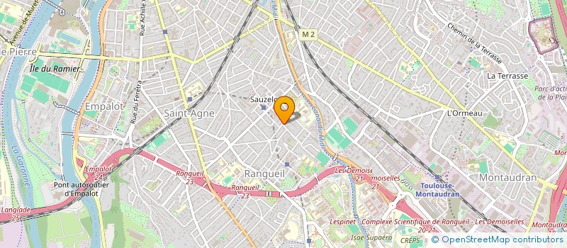 localisation de l'entreprise MONSIEUR SZYMON KLOWAN  TOULOUSE