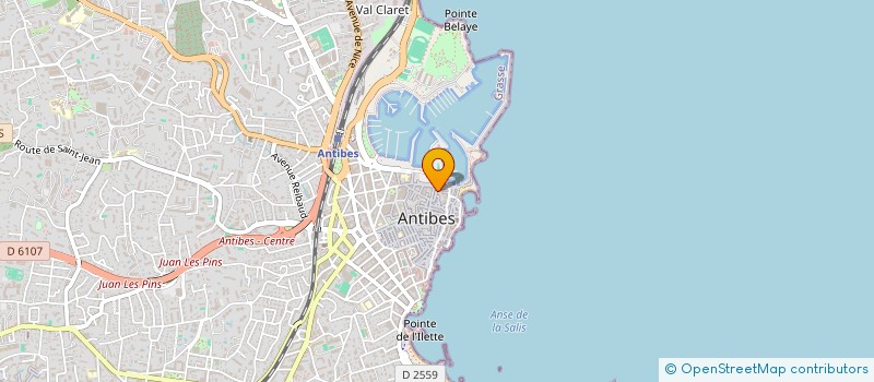 localisation de l'entreprise MONSIEUR SZYMON PIECYK à ANTIBES