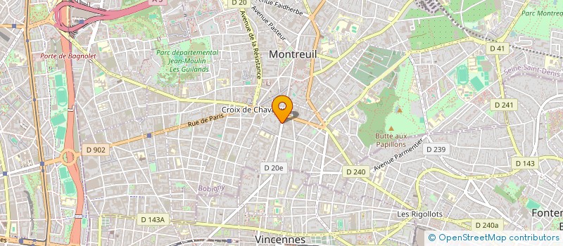 localisation de l'entreprise MONSIEUR TABASSUM SYED EJAZ à MONTREUIL