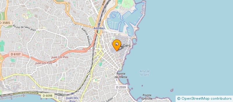 localisation de l'entreprise MONSIEUR TABET LOUHICHI  ANTIBES