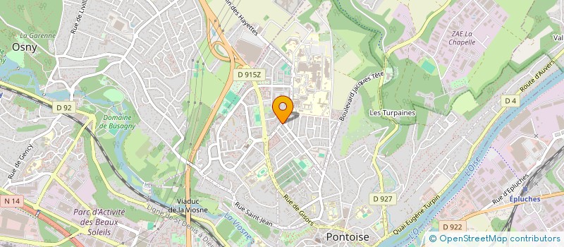 localisation de l'entreprise MONSIEUR TABREEZ SAKHAWAT à PONTOISE