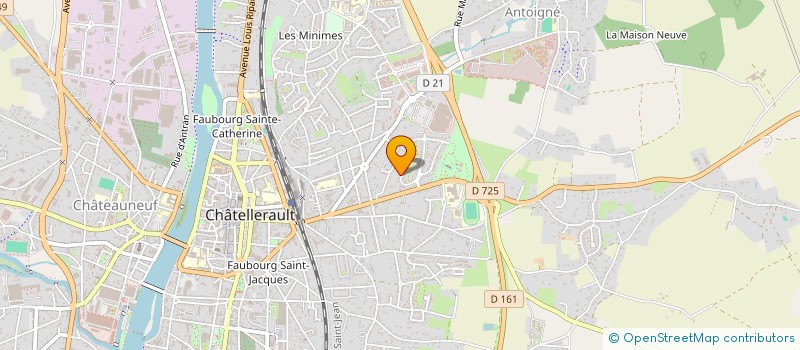 localisation de l'entreprise MONSIEUR TADAS ADOMAVICIUS  CHATELLERAULT