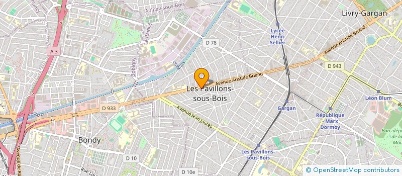 localisation de l'entreprise MONSIEUR TADDEE ESSOMBA MVENG  LES PAVILLONS-SOUS-BOIS