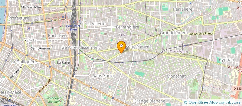 localisation de l'entreprise MONSIEUR TADEG PONNET  LYON