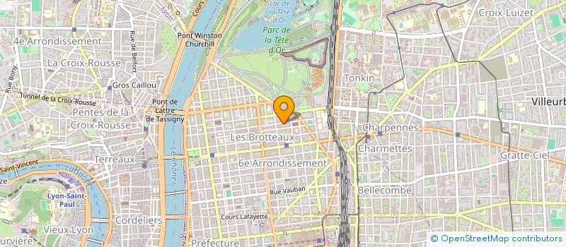 localisation de l'entreprise MONSIEUR TADEUS JAUFFRET CIPRIANI  LYON