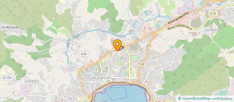 localisation de l'entreprise MONSIEUR TADEUSZ BEDNARCZYK à AJACCIO