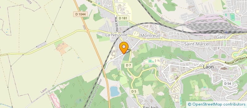 localisation de l'entreprise MONSIEUR TADEUSZ DRUZBA à LAON
