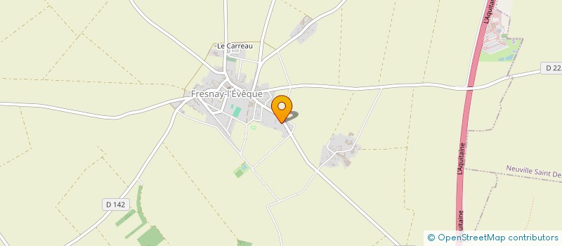 localisation de l'entreprise MONSIEUR TADEUSZ DUCHESNE à FRESNAY-L'EVEQUE