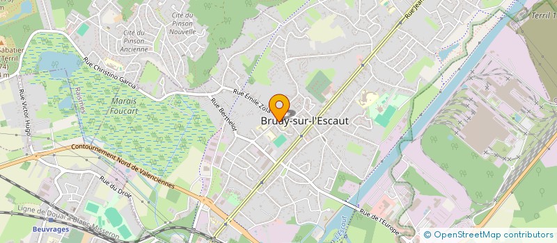 localisation de l'entreprise MONSIEUR TADEUSZ HETMANN  BRUAY-SUR-L'ESCAUT