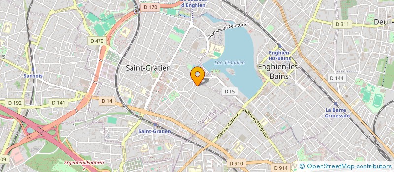 localisation de l'entreprise MONSIEUR TADEUSZ ZELEK  SAINT-GRATIEN