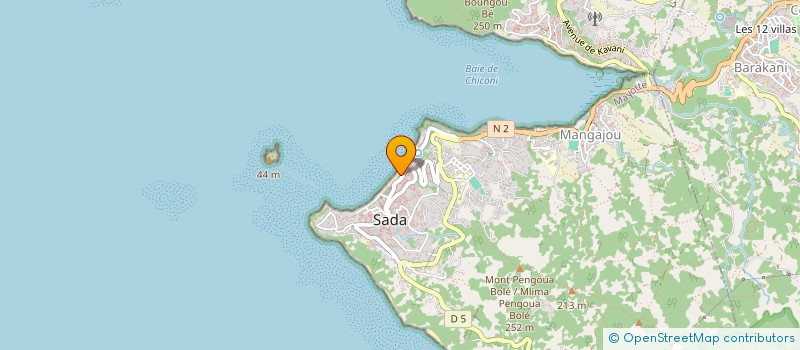localisation de l'entreprise MONSIEUR TADJIDINE MAHADALI à SADA