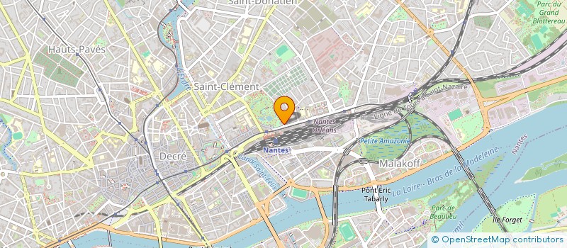 localisation de l'entreprise MONSIEUR TAGE JENSEN  SAINT-HERBLAIN