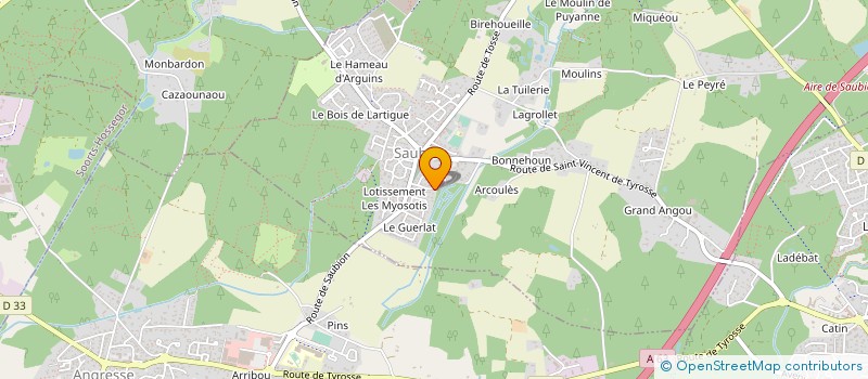 localisation de l'entreprise MONSIEUR TAGHI AKHAVAN FARCHTCHI  SAUBION