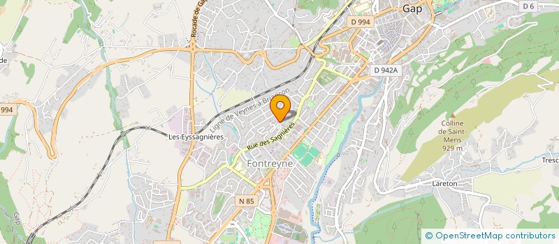 localisation de l'entreprise MONSIEUR TAGIR KADIEV  GAP