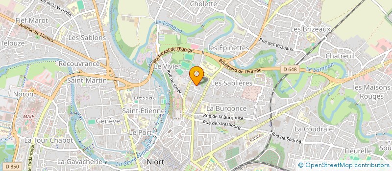localisation de l'entreprise MONSIEUR TAHA ABDALLA DAWID à NIORT