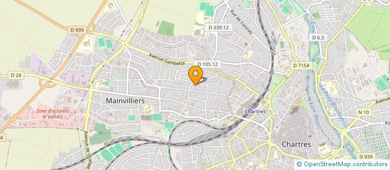 localisation de l'entreprise MONSIEUR TAHA AHMED GARAD à MAINVILLIERS