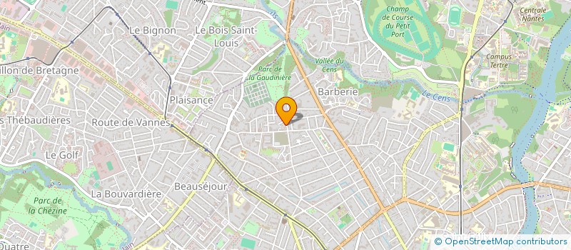 localisation de l'entreprise MONSIEUR TAHA BELAZIZ BRIGNON  NANTES