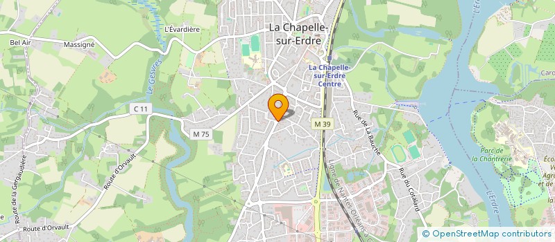 localisation de l'entreprise MONSIEUR TAHA BELKHIRI à LA CHAPELLE-SUR-ERDRE