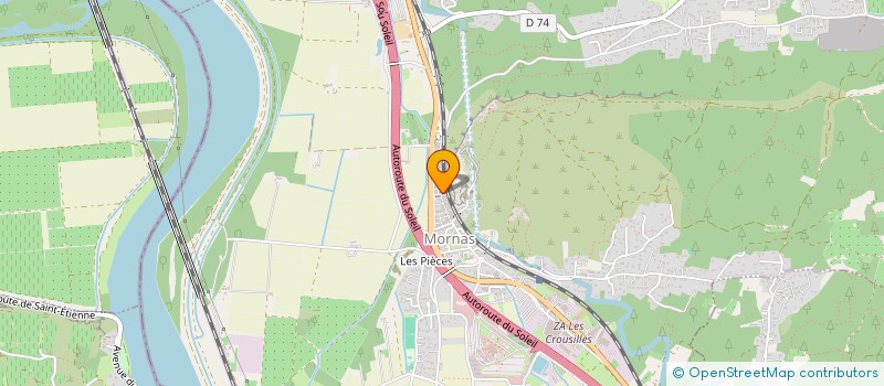 localisation de l'entreprise MONSIEUR TAHA EL MARDI  MORNAS