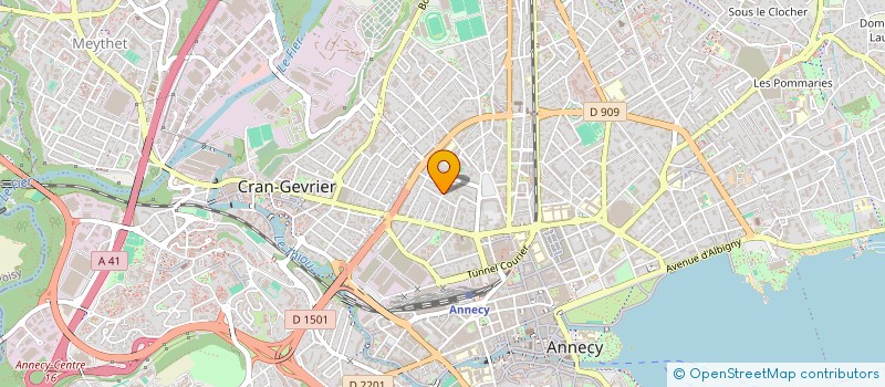 localisation de l'entreprise MONSIEUR TAHA HICHRI  ANNECY