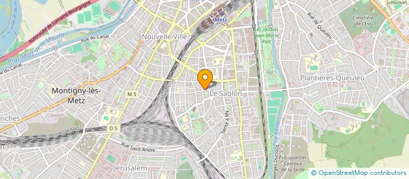 localisation de l'entreprise MONSIEUR TAHA HOUFANI  METZ