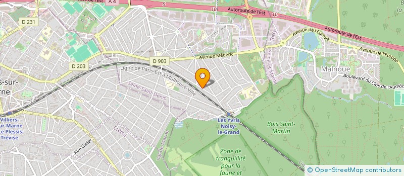 localisation de l'entreprise MONSIEUR TAHA KHAN  NOISY-LE-GRAND